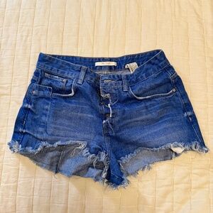 Zara Jean Shorts with a message on the butt